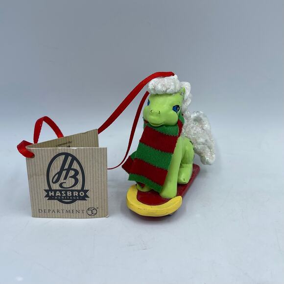 Department 56 MLP Minty Ornament 4051764 G1 Boy Oh Boy! Hasbro Toy - Picture 3 of 8